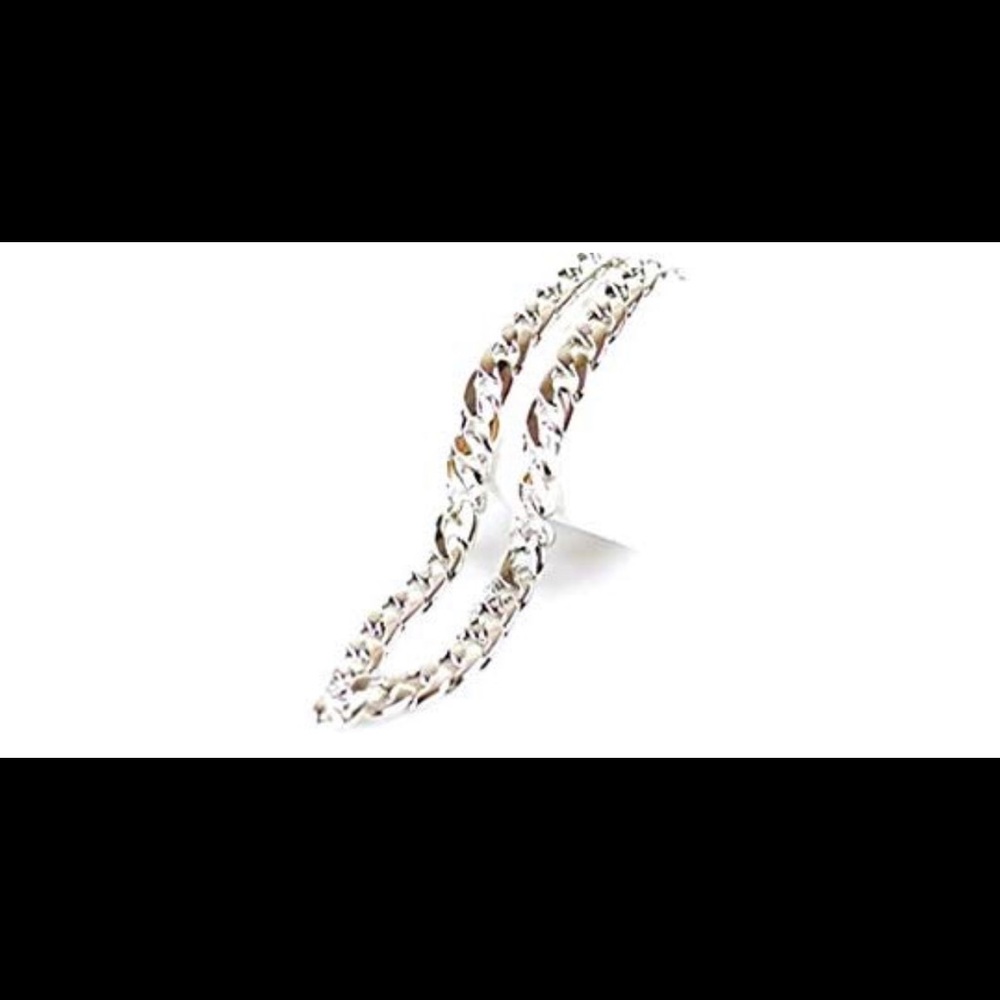 Men’s Silver Linked Chain - Picture 2 of 2